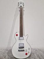 Palace Custom Buckethead Signature Alpine White LP Style Electric Guitar - Signature Design - Very Good - Image 2