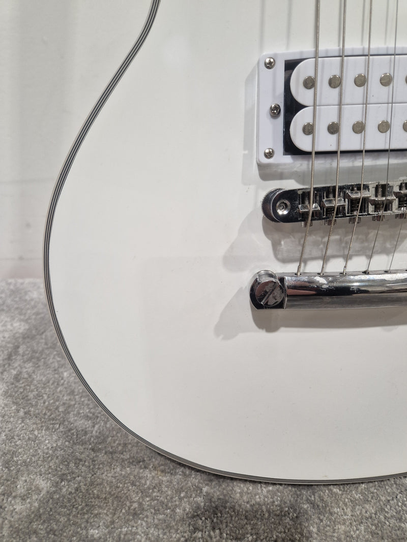 Palace Custom Buckethead Signature Alpine White LP Style Electric Guitar - Signature Design - Very Good - Image 20