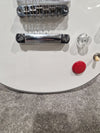 Palace Custom Buckethead Signature Alpine White LP Style Electric Guitar - Signature Design - Very Good - Photo 19