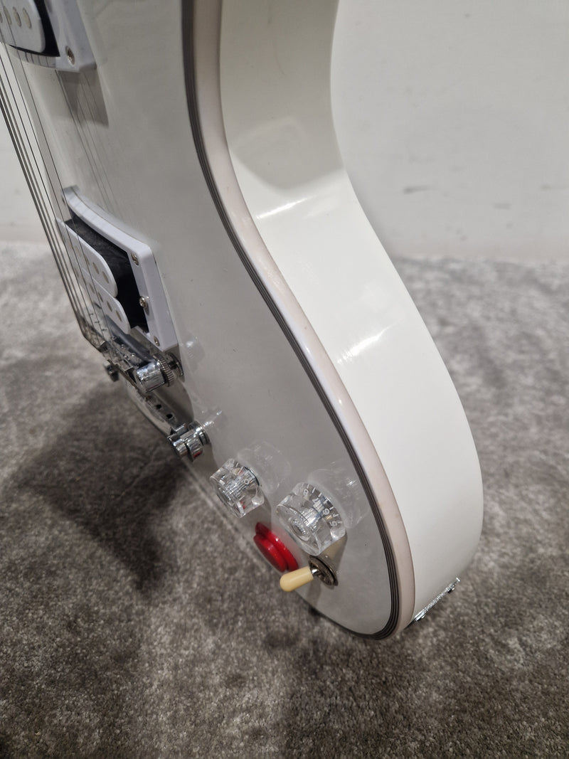 Palace Custom Buckethead Signature Alpine White LP Style Electric Guitar - Signature Design - Very Good - Image 17