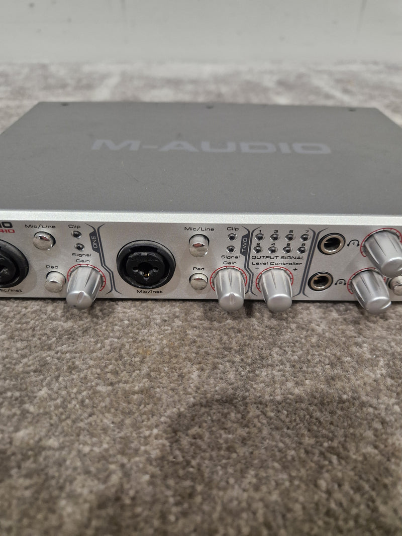 M-AUDIO Firewire 410 Recording Interface - 8-in/8-out - Good w/ Connector cable & 5 cd bundle - Image 11