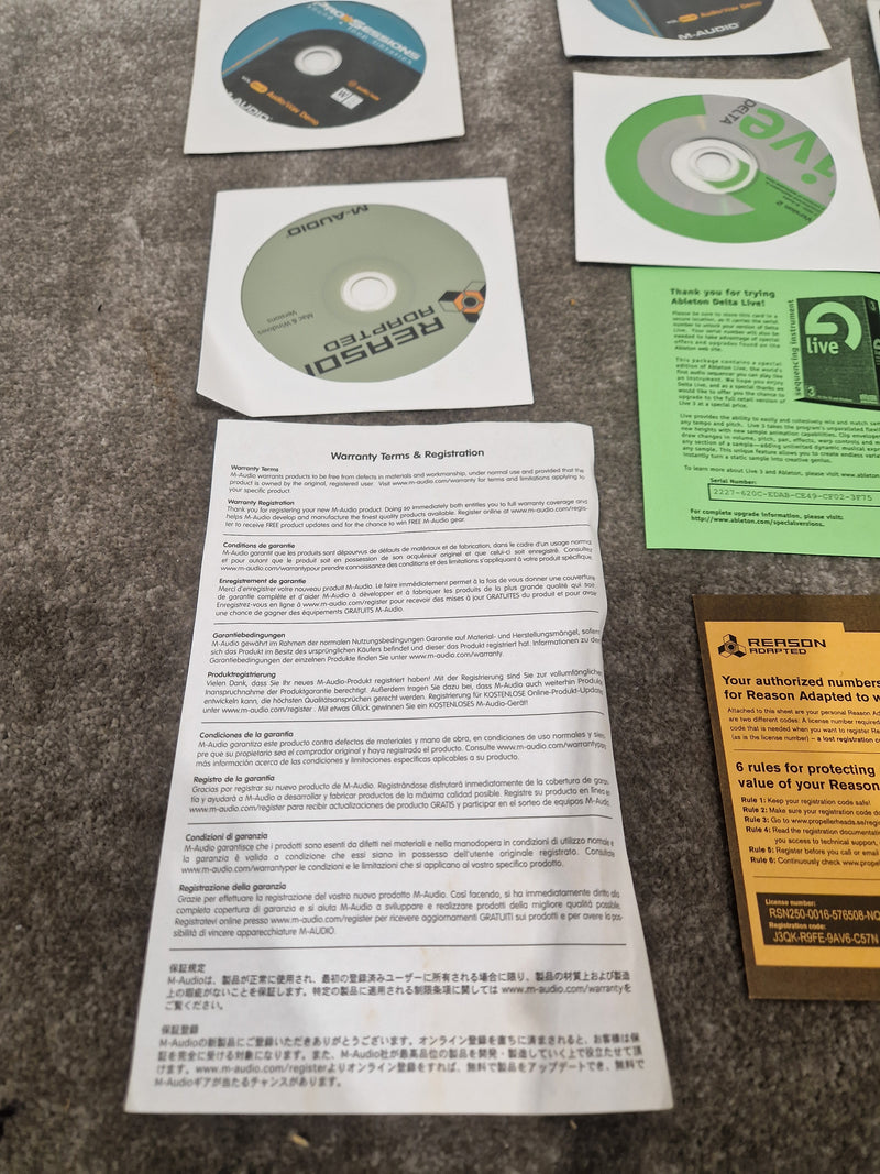 M-AUDIO Firewire 410 Recording Interface - 8-in/8-out - Good w/ Connector cable & 5 cd bundle - Image 13