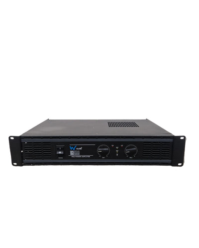 W-AUDIO DA-500 Power AMP Amplifier - 500W Performance - Very Good w/ Power Supply