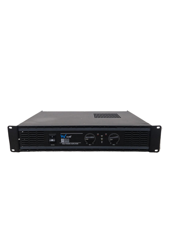W-AUDIO DA-500 Power AMP Amplifier - 500W Performance - Very Good w/ Power Supply