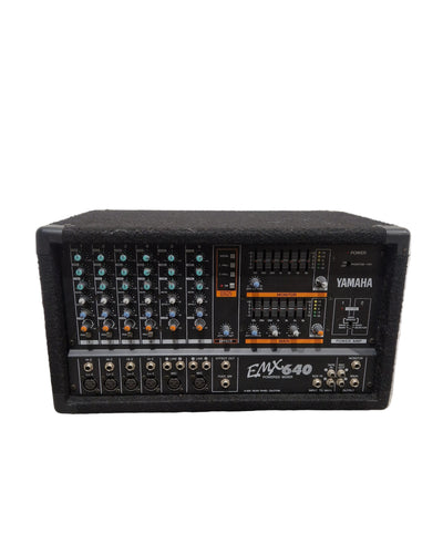 YAMAHA EMX640 Powered Mixer - 200W Stereo - Excellent w/ Power Supply