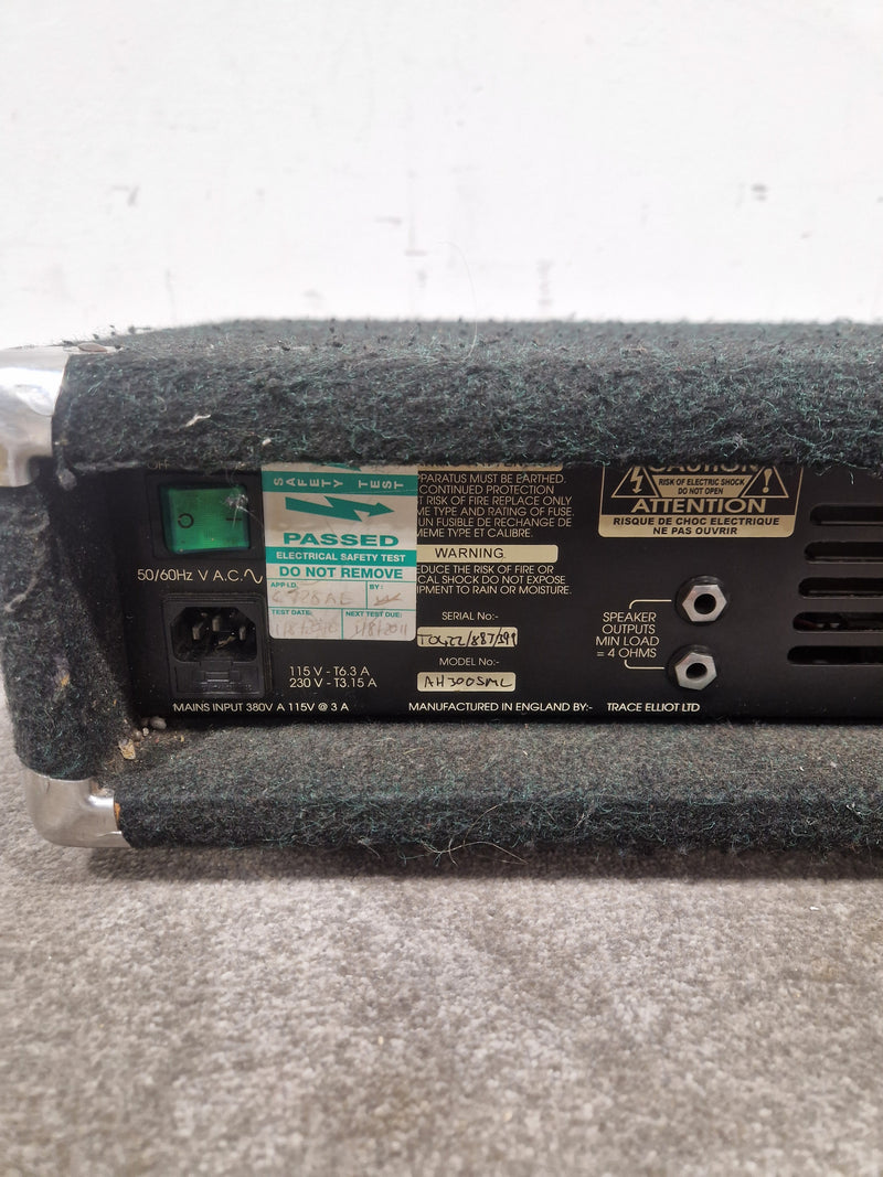 Trace Elliot AH300 SMC GP7 Amplifier - 300W Power - Excellent w/ Power Supply - Image 16