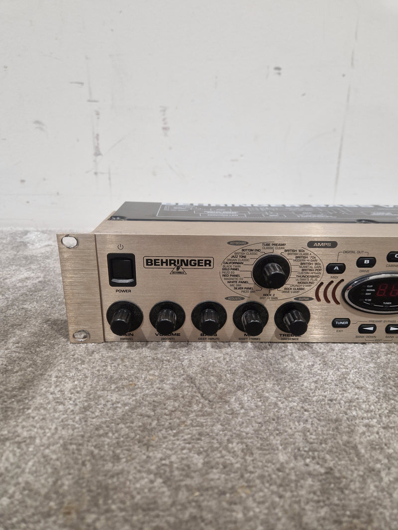 Behringer Bass V-AMP Pro Effects Processor - Multi-Effects - Excellent w/ Power Supply - Image 5
