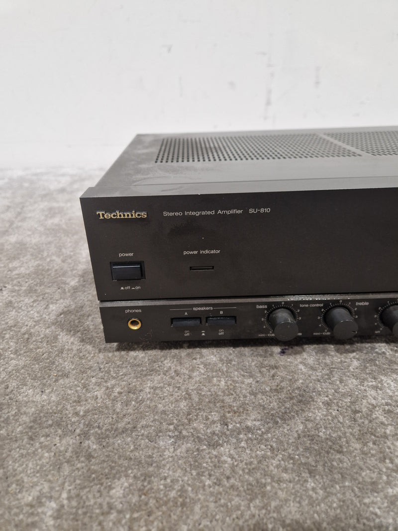 Technics SU-810 Amplifier - Integrated Stereo - Spares or Repair w/ Power Supply - Image 4