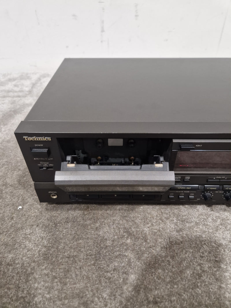 Technics RS-TR355 Cassette Deck - Dual Cassette - Spares or Repair w/ Power Supply - Image 11