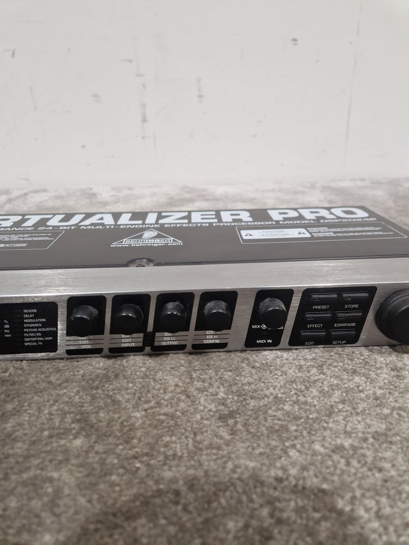 Behringer Virtualizer Pro DSP2024P Effects Processor - Multi-Effects Unit - Very Good w/ Power Supply - Image 4