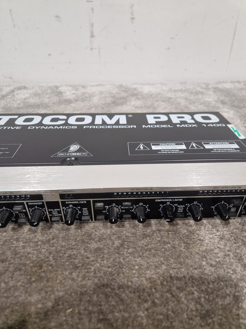 Behringer Autocom MDX1400 - Compressor/Limiter - Excellent w/ Power Supply - Image 11