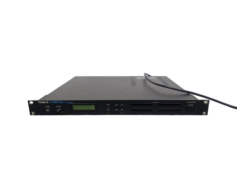 Roland U-110 MIDI PCM Sound Module - Rackmount Module - Very Good w/ Power Supply - Image 1