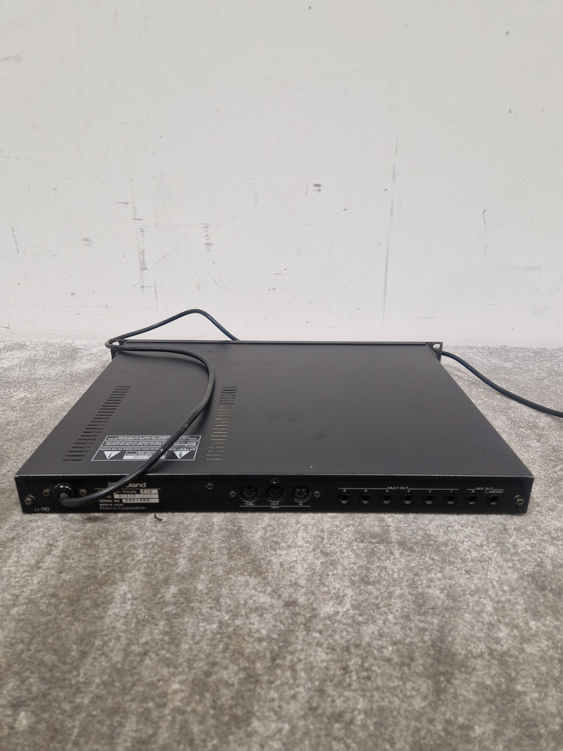 Roland U-110 MIDI PCM Sound Module - Rackmount Module - Very Good w/ Power Supply - Image 7
