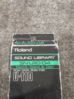 Roland SN-U110-04 Sound Library For Roland U-110 Sound Module - Vintage Collection - Excellent w/ Original Box - Image 5