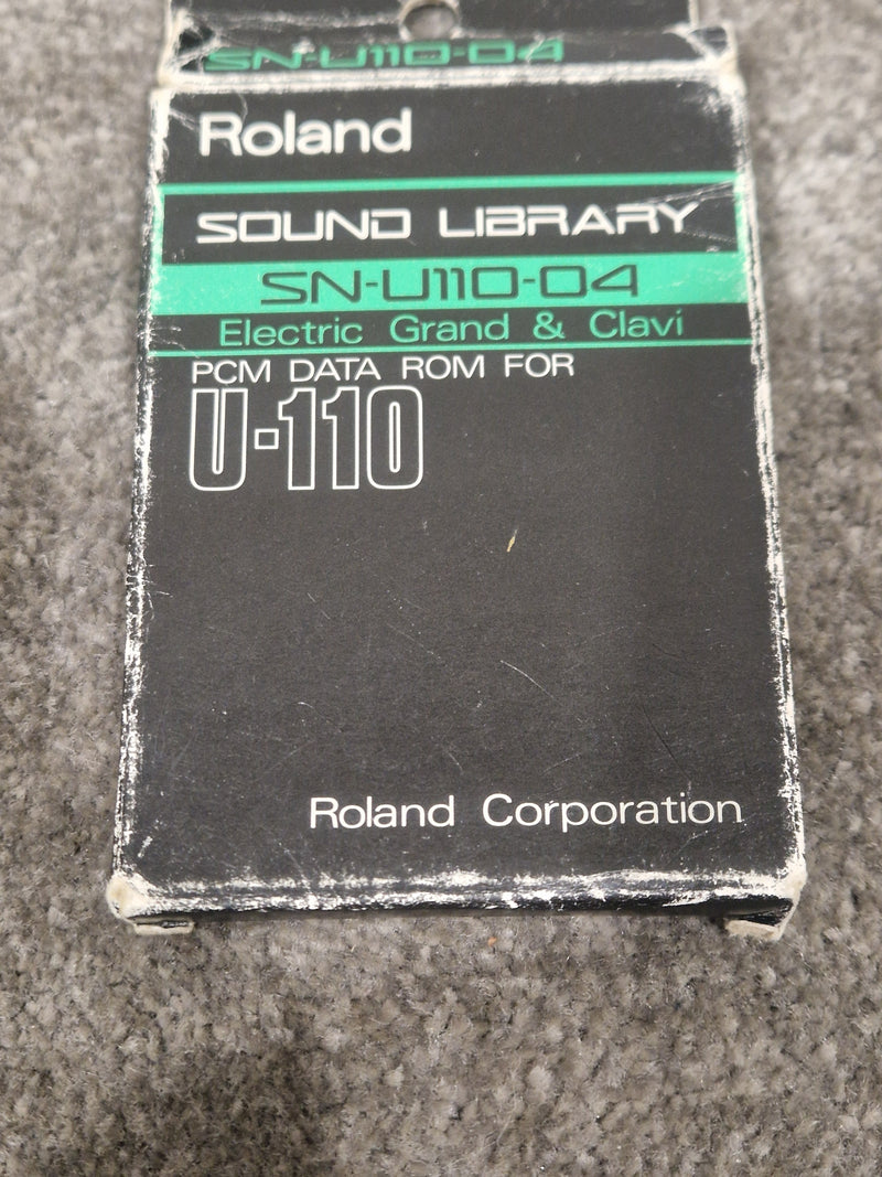Roland SN-U110-04 Sound Library For Roland U-110 Sound Module - Vintage Collection - Excellent w/ Original Box - Image 6