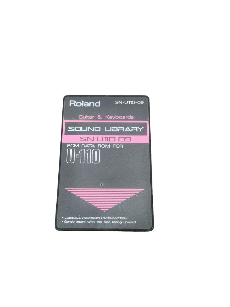 Roland SN-U110-09 Sound Library For Roland U-110 Sound Library - Classic Collection - Excellent w/ Original Box - Image 1