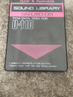 Roland SN-U110-09 Sound Library For Roland U-110 Sound Library - Classic Collection - Excellent w/ Original Box - Image 10