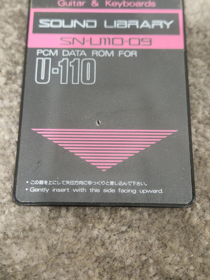 Roland SN-U110-09 Sound Library For Roland U-110 Sound Library - Classic Collection - Excellent w/ Original Box - Image 10