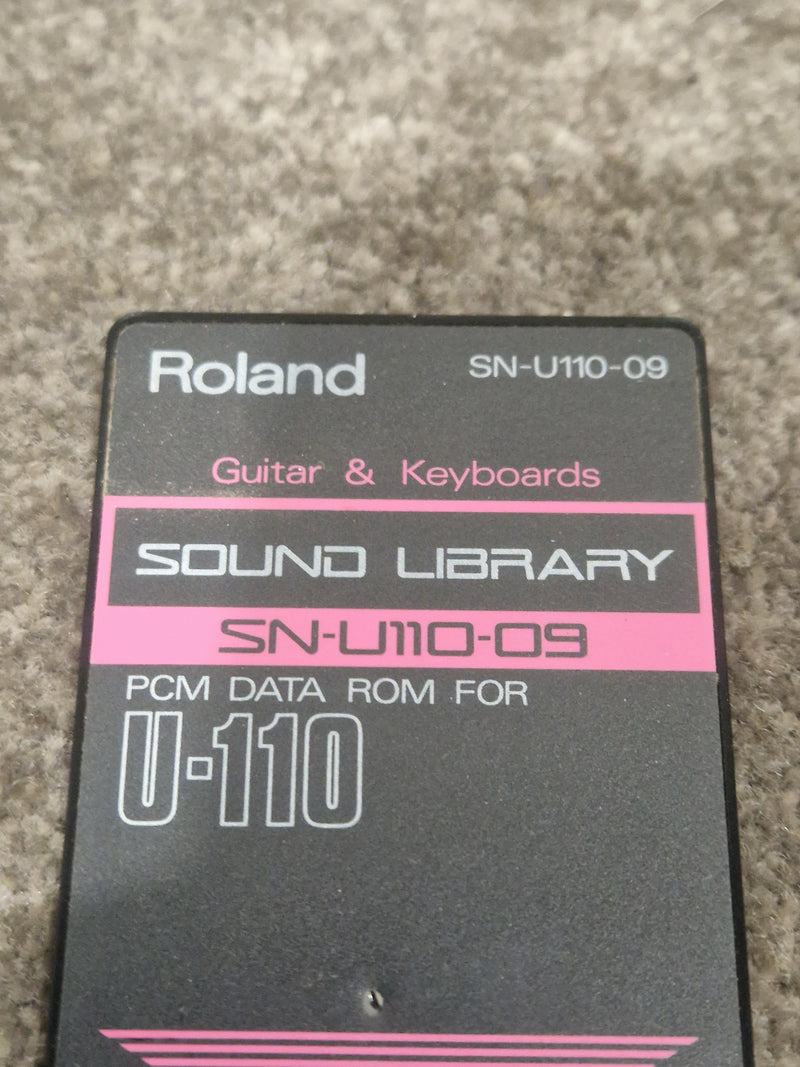 Roland SN-U110-09 Sound Library For Roland U-110 Sound Library - Classic Collection - Excellent w/ Original Box - Image 6
