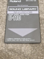 Roland SN-U110-09 Sound Library For Roland U-110 Sound Library - Rare Collection - Excellent - Image 4