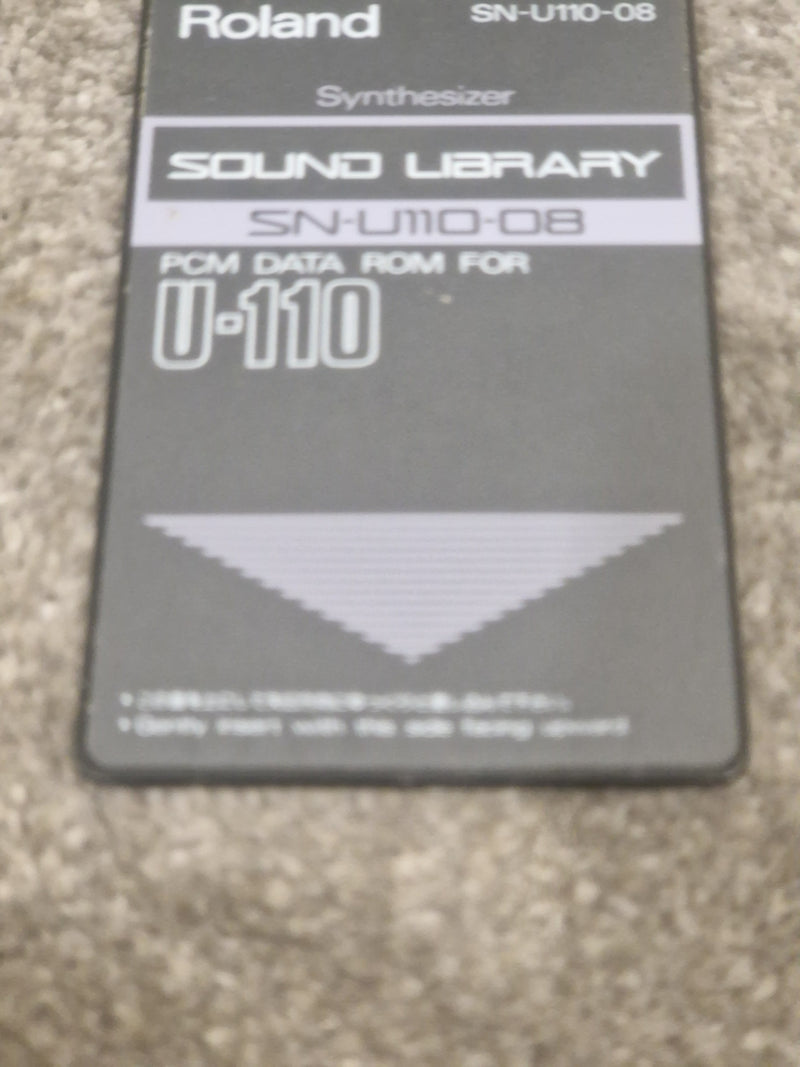 Roland SN-U110-09 Sound Library For Roland U-110 Sound Library - Rare Collection - Excellent - Image 4