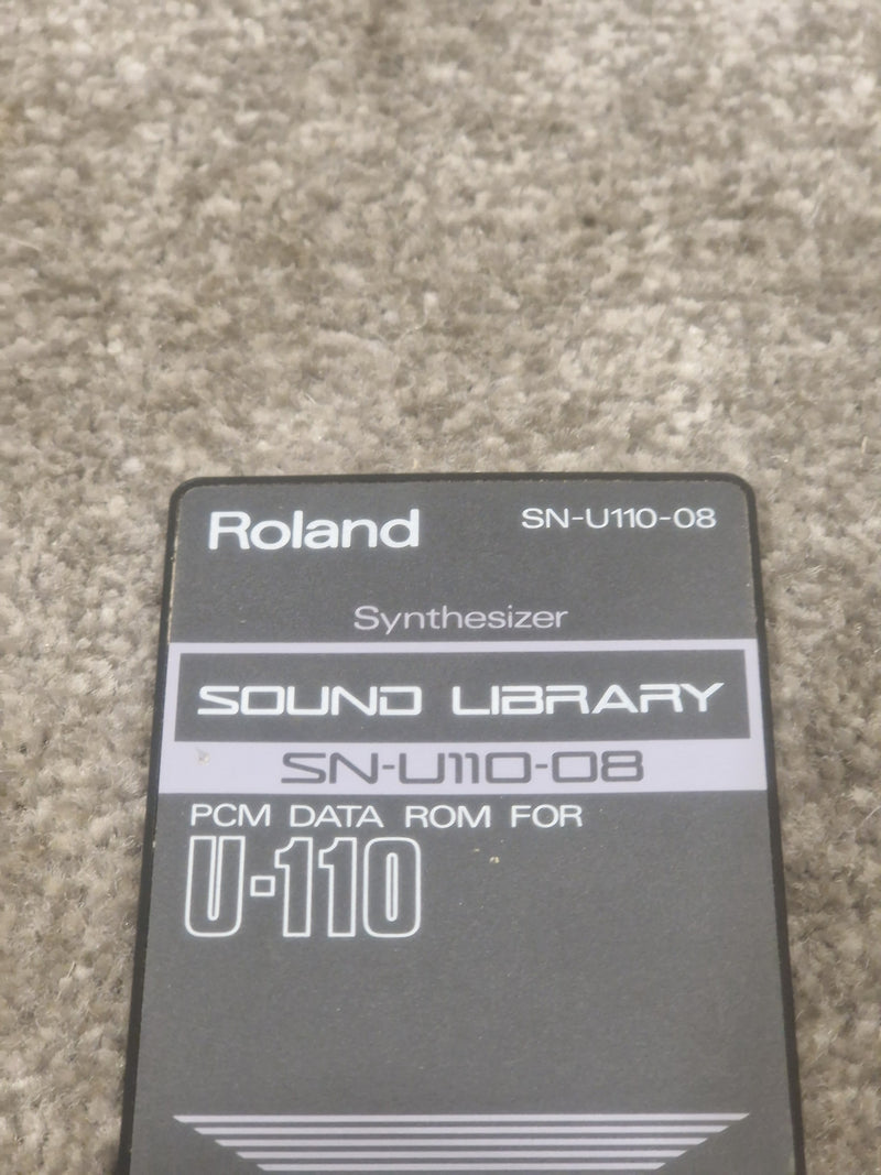 Roland SN-U110-09 Sound Library For Roland U-110 Sound Library - Rare Collection - Excellent - Image 5