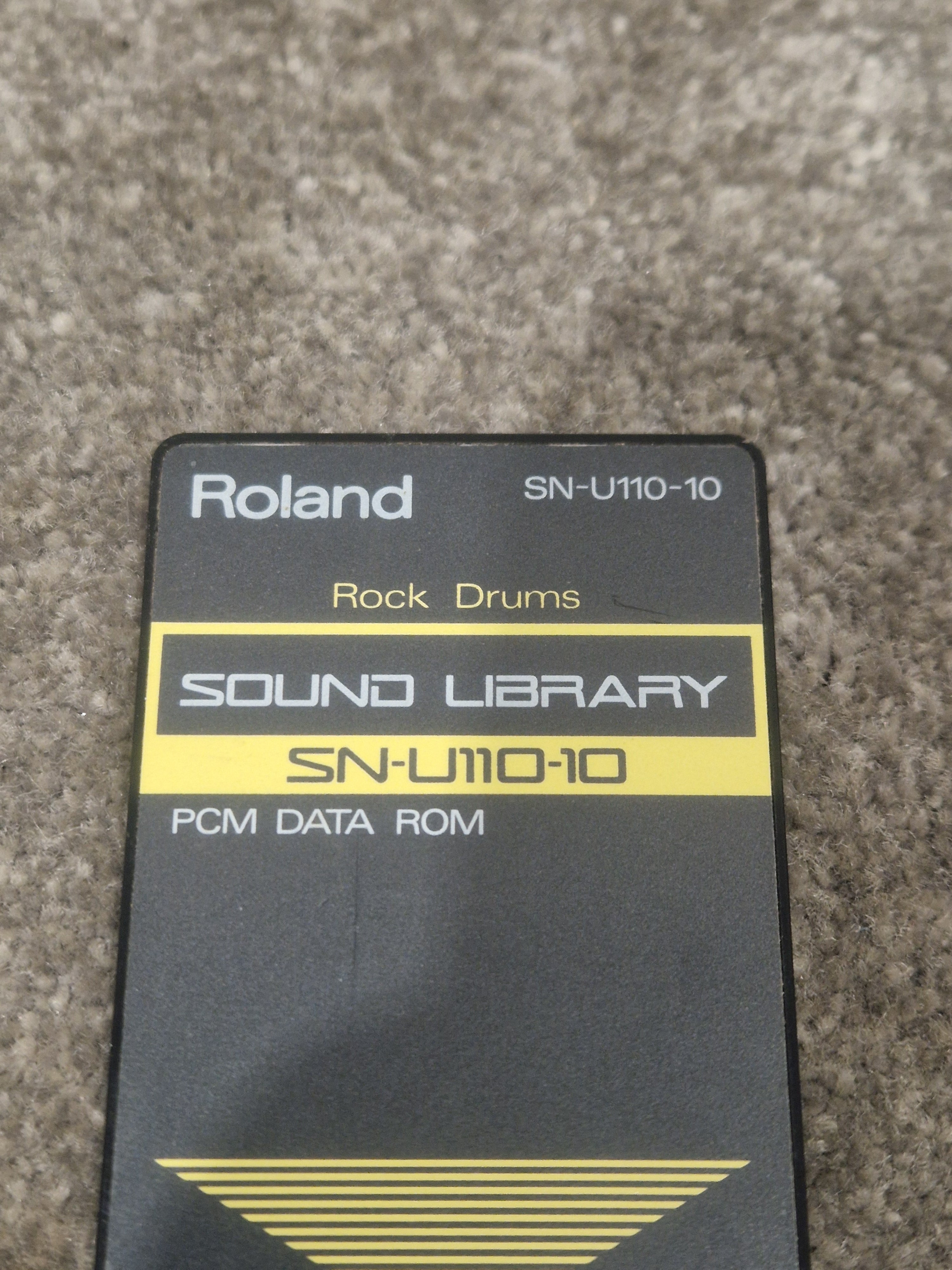 Roland SN-U110-10 Sound Library For Roland U-110 Expansion Card