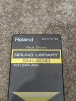 Roland SN-U110-10 Sound Library For Roland U-110 Expansion Card - Excellent - Image 2