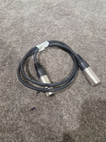 JOB-LOT OF Microphone Cables - 7X Black Cables - Assorted Lengths - Good - Image 6