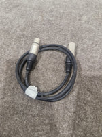 JOB-LOT OF Microphone Cables - 7X Black Cables - Assorted Lengths - Good - Image 7