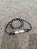 JOB-LOT OF Microphone Cables - 7X Black Cables - Assorted Lengths - Good - Image 8