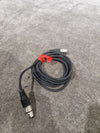 JOB-LOT OF Microphone Cables - 7X Black Cables - Assorted Lengths - Good - Photo 11