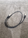 JOB-LOT OF Microphone Cables - 7X Black Cables - Assorted Lengths - Good - Photo 13