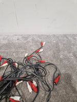 9x Dual RCA Phono Cables, Various Lengths, Brands and Plug Styles - Image 4