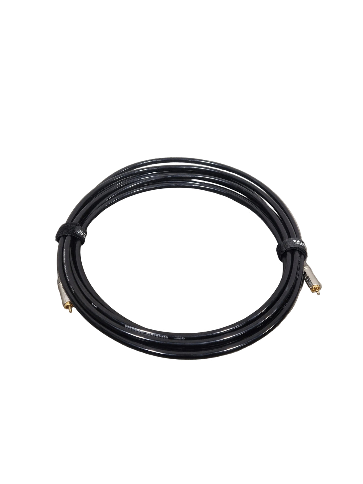 QED Single Reference Subwoofer Cable High Quality Black 15FT Audio Cable - High Fidelity - Excellent