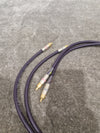 Purple RCA Phono Cable Straight Wire 2FT Pair Audio Cable - High-Quality - Excellent - Photo 7