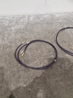 Purple RCA Phono Cable Straight Wire 2FT Pair Audio Cable - High-Quality - Excellent - Image 9