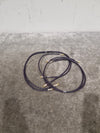Purple RCA Phono Cable Straight Wire 2FT Pair Audio Cable - High-Quality - Excellent - Photo 10