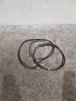 Purple RCA Phono Cable Straight Wire 2FT Pair Audio Cable - High-Quality - Excellent - Image 10