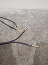 Purple RCA Phono Cable Straight Wire 2FT Pair Audio Cable - High-Quality - Excellent - Photo 12