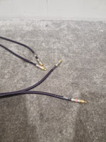 Purple RCA Phono Cable Straight Wire 2FT Pair Audio Cable - High-Quality - Excellent - Image 12