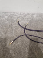 Purple RCA Phono Cable Straight Wire 2FT Pair Audio Cable - High-Quality - Excellent - Image 13