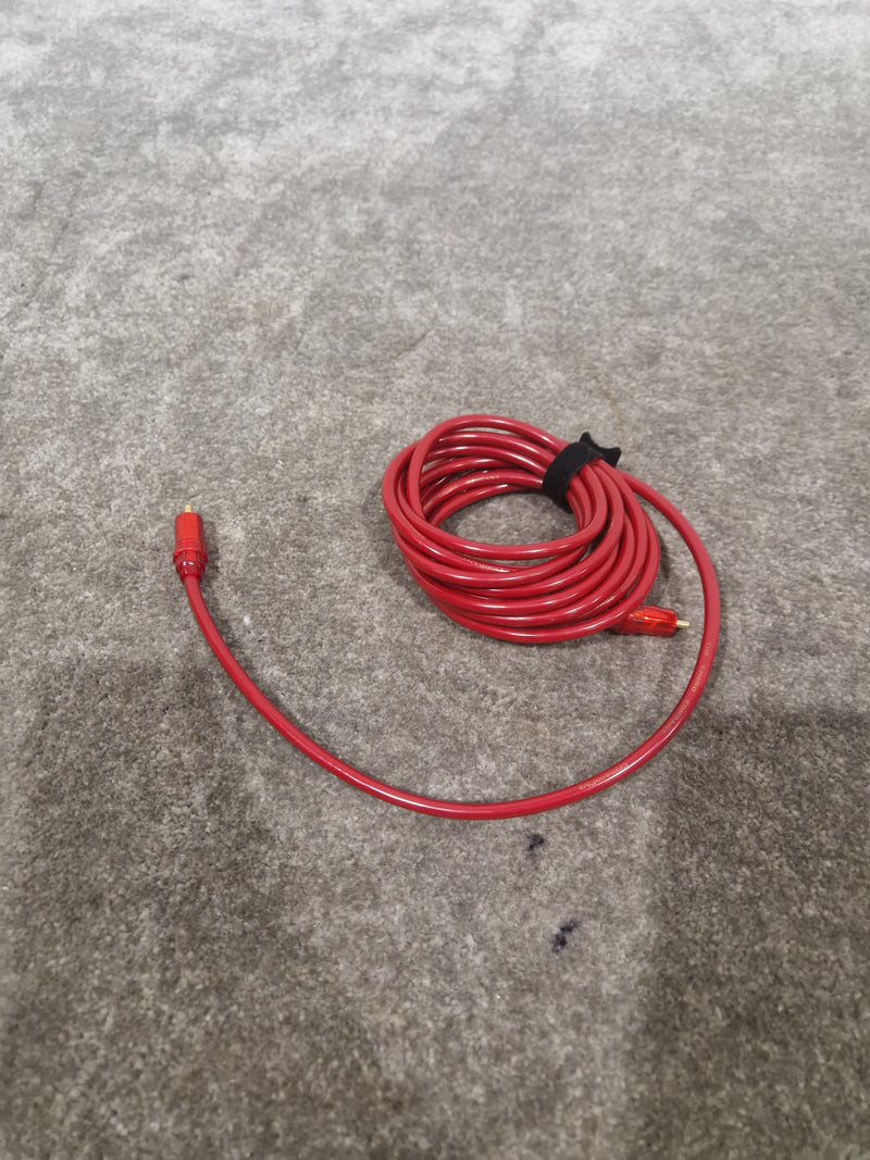 High Qaulity 5FT Red RCA Phono Cable Pair Single Heads Audio Cable - Superior Signal - Excellent - Image 8
