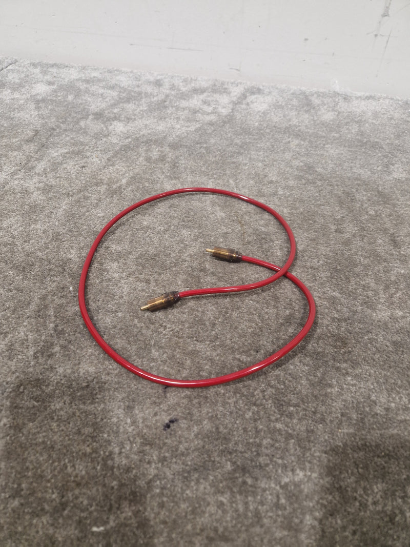 High Qaulity 1FT Red RCA Phono Cable Pair Single Heads Audio Cable - Durable Construction - Excellent - Image 10