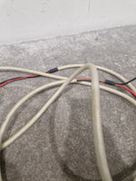 8ft White Banana Phono Lead Pair - High Quality Cables - Very Good - Image 4