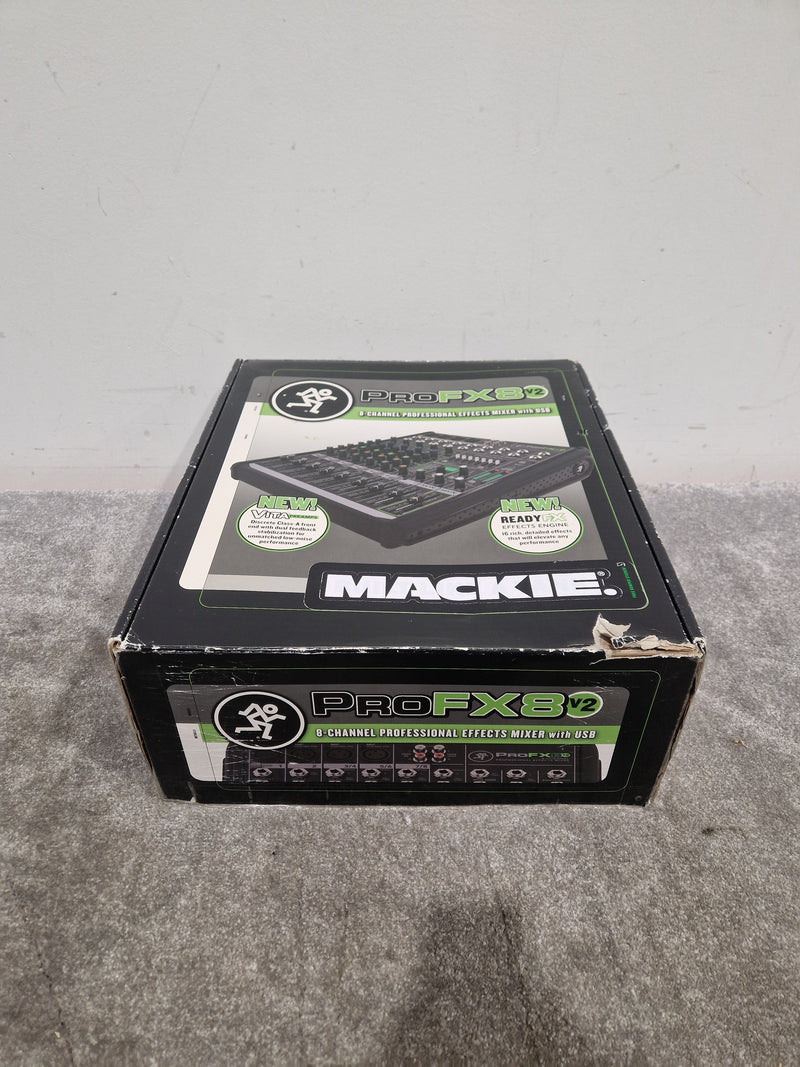 Mackie PROFX8 8-Channel Effects Mixer - Built-In Effects - Excellent w/ Original Box & Power Cable - Image 6