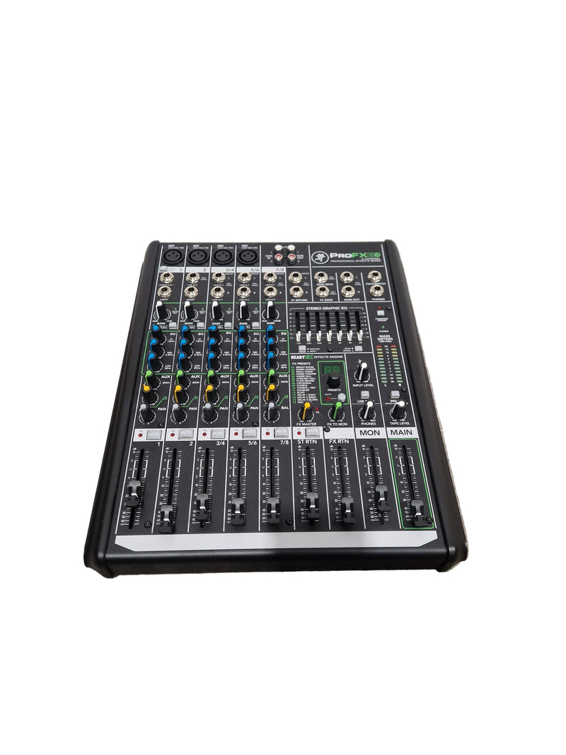 Mackie PROFX8 8-Channel Effects Mixer - Built-In Effects - Excellent w/ Original Box & Power Cable - Image 1