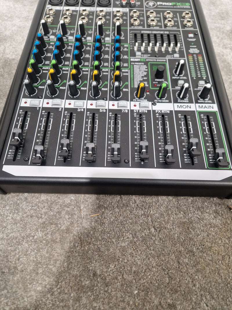 Mackie PROFX8 8-Channel Effects Mixer - Built-In Effects - Excellent w/ Original Box & Power Cable - Image 9