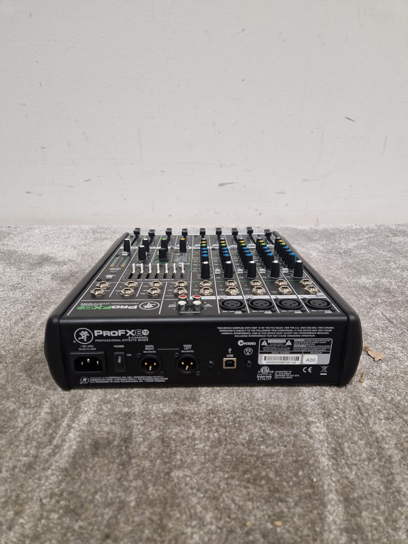 Mackie PROFX8 8-Channel Effects Mixer - Built-In Effects - Excellent w/ Original Box & Power Cable - Image 16