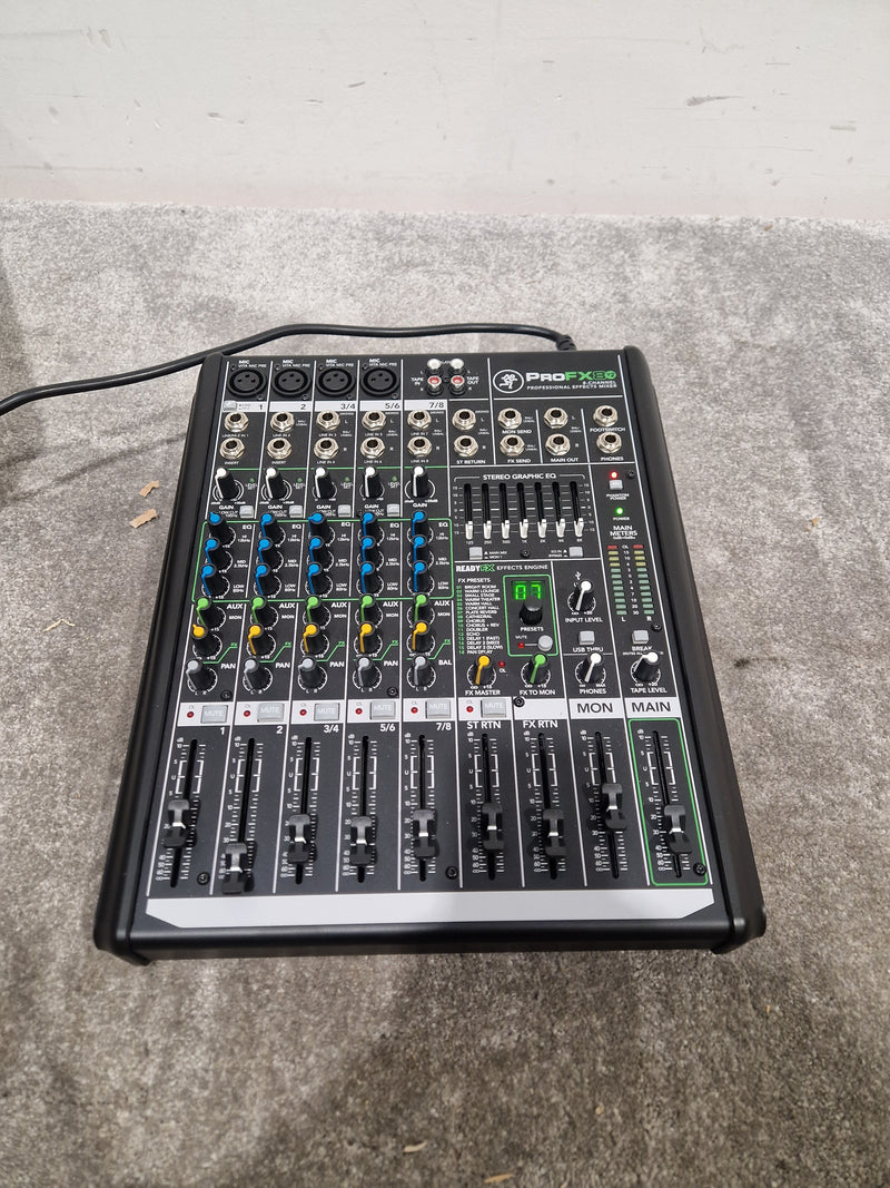 Mackie PROFX8 8-Channel Effects Mixer - Built-In Effects - Excellent w/ Original Box & Power Cable - Image 17